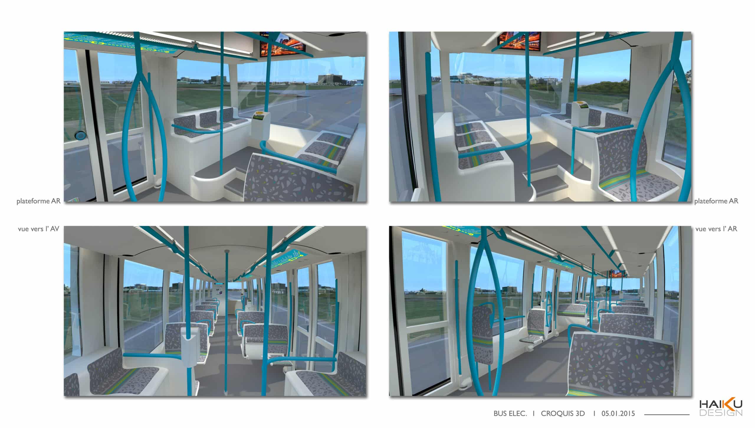 APTIS bus - croquis recherches 3D - copyright image © HAIKU DESIGN