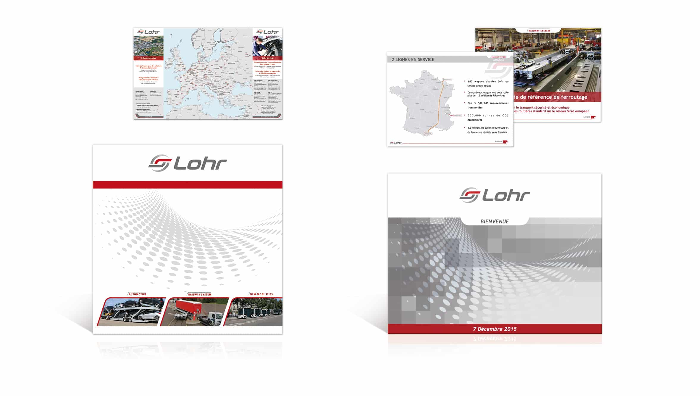 LOHR visual identity - copyright © HAIKU DESIGN - PBo Design - LOHR